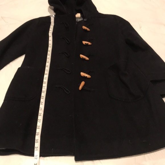 J. Crew wool peacoat with hood - Picture 5 of 7